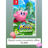Kirby Y La Tierra Olvidada Para Nintendo Switch Videojuego 