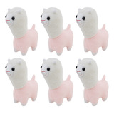 Peluches Mayoreo 6 Pzas Llama Andina Rosa Ch Ranizzima