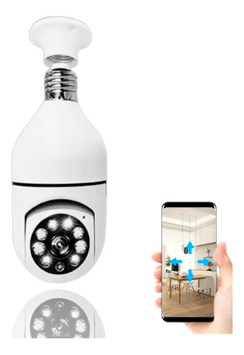 Camera Ip Inteligente Lampada Presença Wifi Celular Yoosee