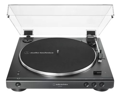 Toca-discos Audio-technica At-lp60xbt-bk Bluetooth Preto 