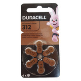 Duracell Pila 312 6 Unidades Blíster 