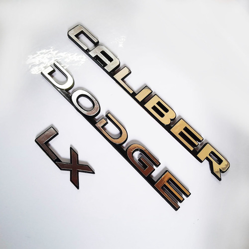 Emblemas Dodge Caliber Lx Maleta Pega 3m Foto 2