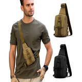 Shoulder Bag Masculina Antifurto Reforçada Porta Objetos