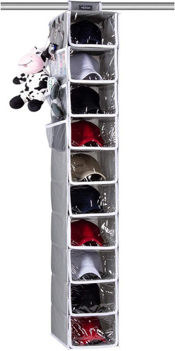 Porta Gorras De 10 Organizador Para Colgar De Closet