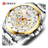 Relojes Impermeables De Acero Inoxidable Curren 8361 Para Ho