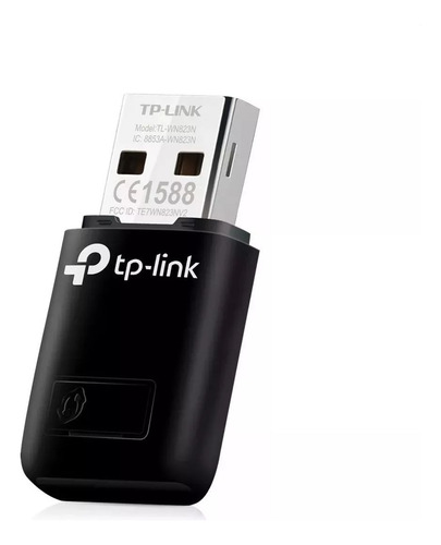 Mini Adaptador Usb Inalámbrico N 300mbps Tp-link Tl-wn823n