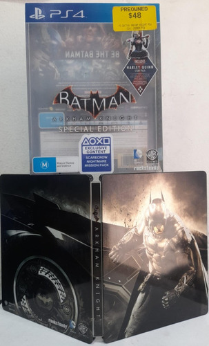 Batman Arkham Knight Special Edition Ps4 Fisico