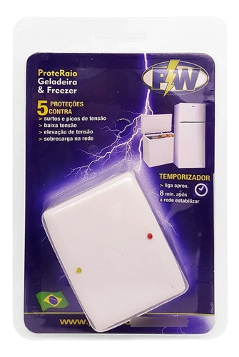 Protetor Contra Raios Surtos 5x1 Geladeira & Freezer 127v