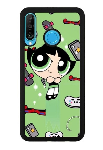 Funda Protector Para Huawei Ppg Bellota Collage Verde