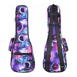 Cloudmusic Soprano Funda De Ukelele Galaxy Ukulele Mochila A