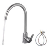 Llave Mezcladora Monomando Para Lavabo Fregadero Baño Cocina