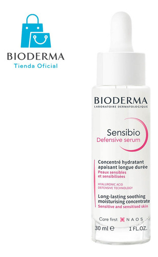 Bioderma Sensibio Defensive Serum Hidratante, 30 Ml Tipo De Piel Sensible