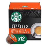 Cápsulas Nescafe Dolce Gusto Starbucks Espresso X12