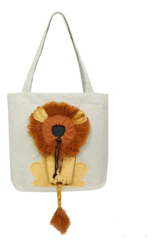 Bolsa De Lona Con Forma De León For Mascotas, Paquete Para