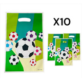 Bolsas Para Dulces Piñata Cotillon Futbol Pelota 10 Unidades