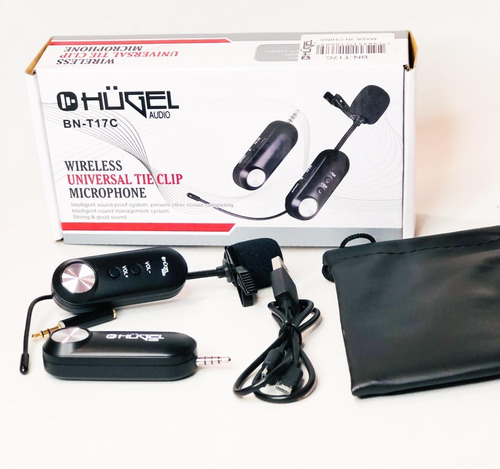 Microfono Inalambrico Para Celular Y Tablet Hugel Bn-t17c