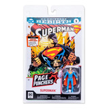 Figura Mcfarlane Dc Direct 3´  Wv1 Superman (rebirth) +comic