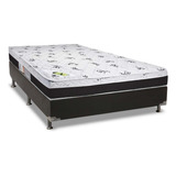 Cama Box Casal: Colchão Anatômico Luckspuma D33/ag65  Aspen