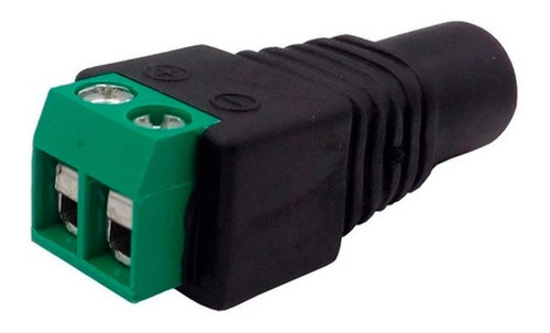 Adaptador Tipo Plug Hembra 2.1x5.5 A Bornera Tira Led Cctv