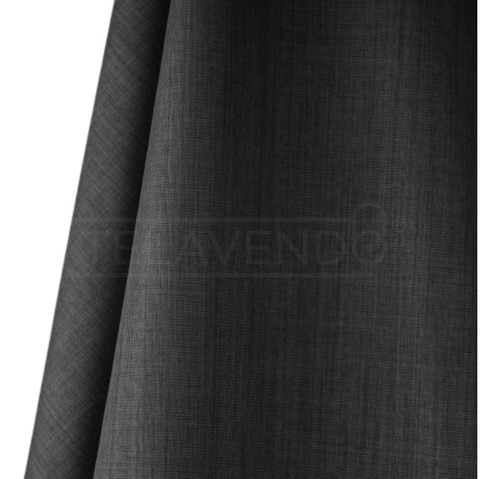 Tela Blackout Magnetic Textura Lino 100% Oscuridad X 25 Mts.