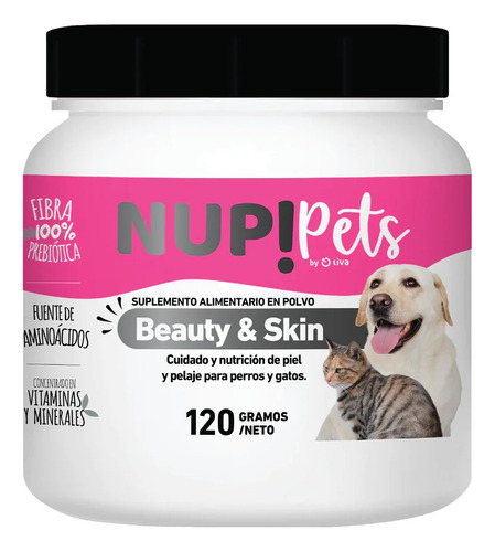 Nup! Pets Beauty & Skin Para Perros Y Gatos 120gr