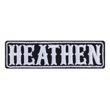 Heathen - Parches Bordados Para Planchar Para Motociclistas,