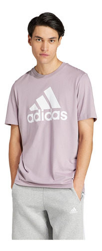 Remera adidas Essentials Logo Grande Tejido Jersey 3403 Dash