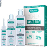 Kit Capilar Bioplex Nasce Fios Shampoo Condicionador Tônico