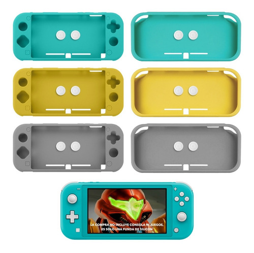 Silicón Completo Switch + Thumbs Regalo | Case Protector Full Body Funda Suave | Para Switch «normal», No Lite