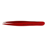 Pinça De Sobrancelha Staleks Te-11/5 Profissional - Vermelho