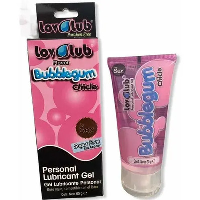 Lubricante Lovlub Bubblegum 60g Sabor Chicle Sabor Chicle | MercadoLibre