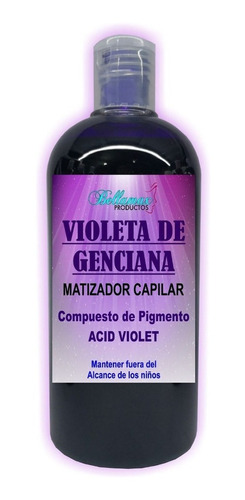 Matizador Capilar Violeta De Genciana Profesional 1 Litro