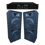 2 Columna Doble 15 2000w /driver1p.mas Potencia Moon700w!!!!