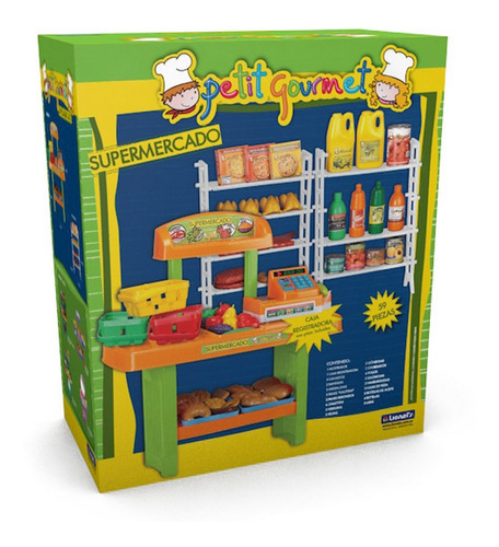 Supermercado Registradora 59 Pz  Petit Gourmet Ploppy 199202