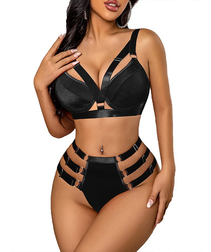 Coordinado Tanga Brassier Lenceria Para Mujer | MercadoLibre