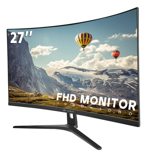 Monitor Gamer Curvo Crua Cr270bm 27 '' Fhd 1080p 100 Hz