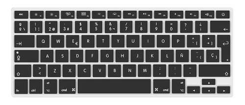 Protector Silicona Teclado Compatible Macbook Pro A1502 Esp