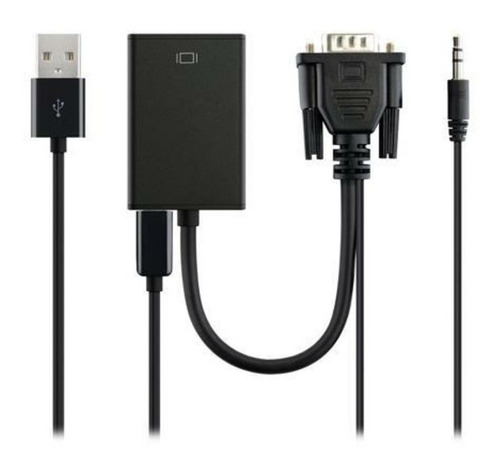 Conversor Vga Para Hdmi C/alimentacao Usb