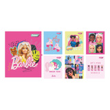 Cuaderno Universitario Torre 7mm 100h Barbie Pack X 10