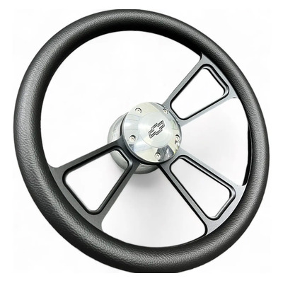 Volante Chevrolet Universal Negro\u002Fcentro Pulido  | Meses sin interés