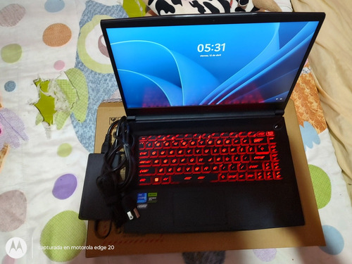 Laptop Msi Thingf63 Corei7 16gb Ram 512gb M.2 144hz Rtx 4050