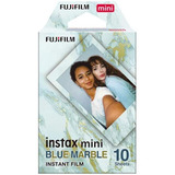 Película De Mármol Azul Fujifilm Instax Mini - 10 Exposicion