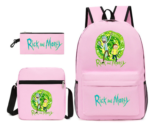Mochila Rick Y Morty Rick Y Morty De Spot Goods School Sea