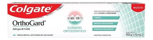 Pasta Dental Colgate Orthogard 90gr 