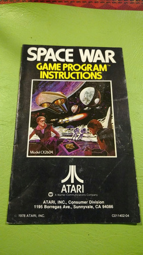 Catalogo  Atari Juego Space War
