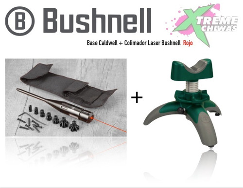 Base Caldwell Nxt Colimador Laser Bushnell .22 Verde Xchws P