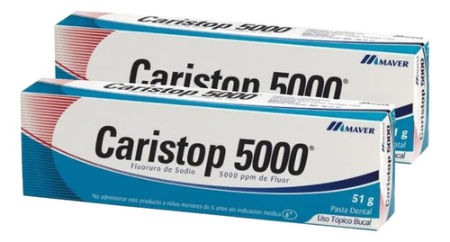 2 Pastas  Caristop 5000- 100% Original