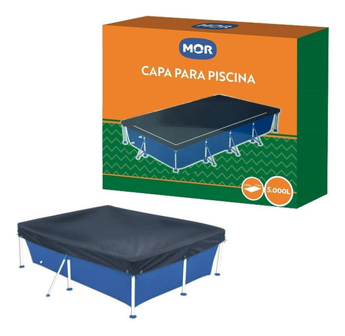 Capa Piscina 5.000 Litros Retangular Proteção E Cuidados