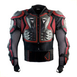 Pechera Integral Body Armor Moto Enduro Red Scoyco