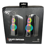 Parlantes Rgb Para Computadora: Plug And Play Usb 2.0 